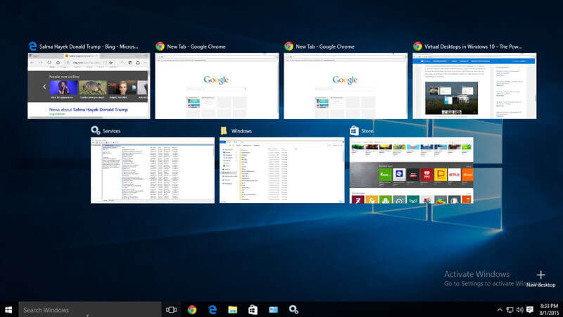virtual desktop windows