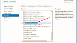 Windows Server 2012 Backup and Restore